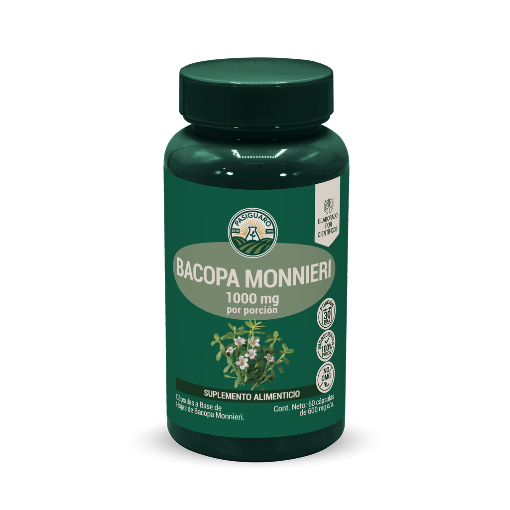 Bacopa Monnieri 60 caps de 600 mg